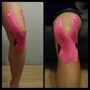 Kinesio Taping for general Knee Support using KT Tape
